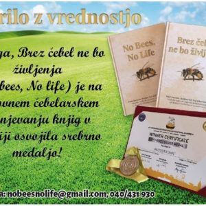 Knjiga Brez čebel ne bo življenja Knjiga Brez cebel ne bo zivljenja